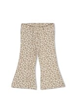 Feetje Flare broek AOP - Dress to Impress Offwhite melange