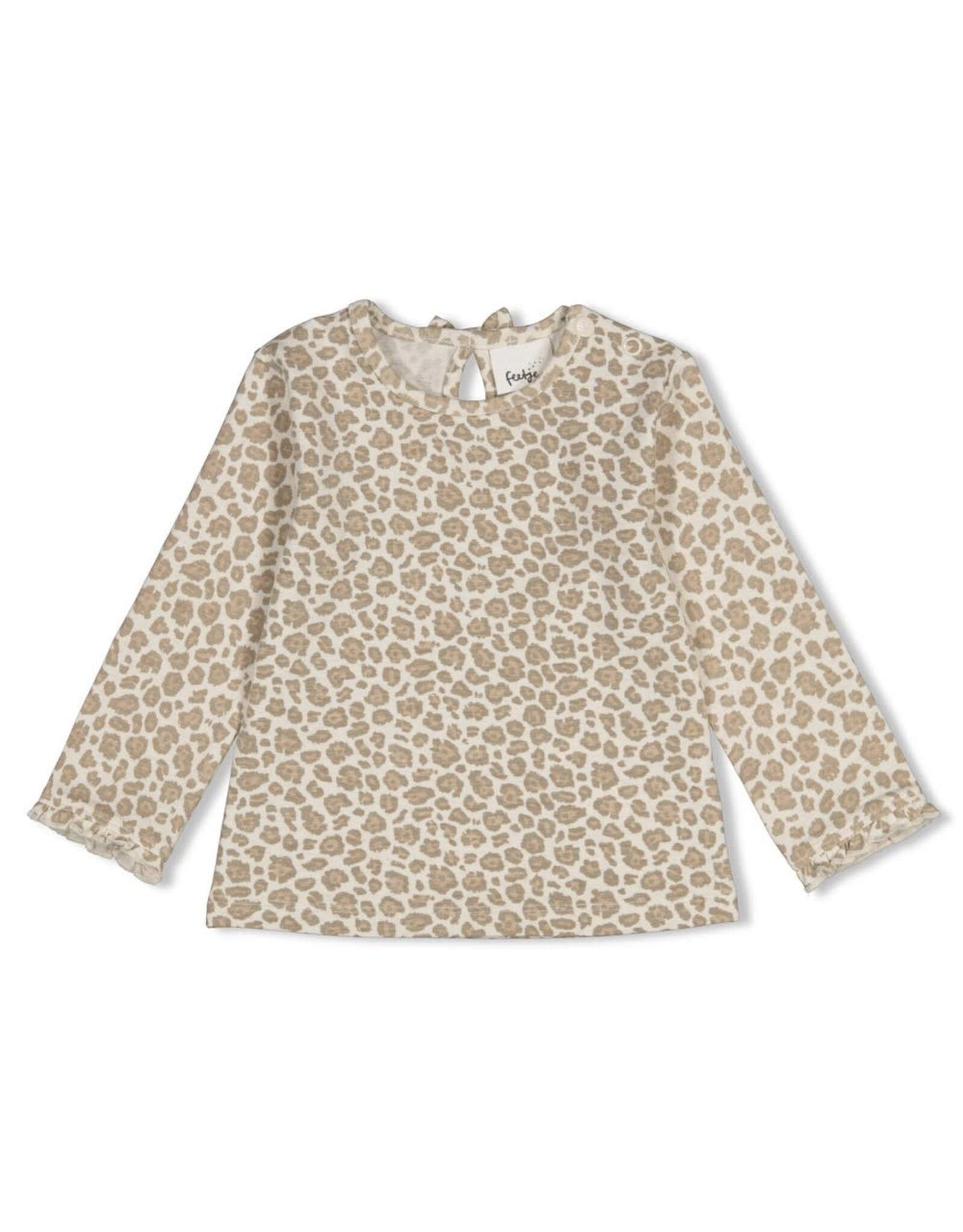 Feetje Longsleeve AOP - Dress to Impress Offwhite melange