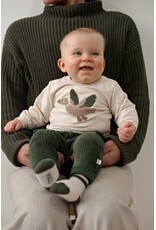 Feetje Sweater - Wiggle and Waddle Offwhite melange