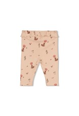 Feetje Legging rib AOP - Forest Garden Zand