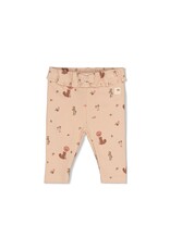 Feetje Legging rib AOP - Forest Garden Zand