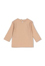 Feetje Longsleeve rib - Forest Garden Zand