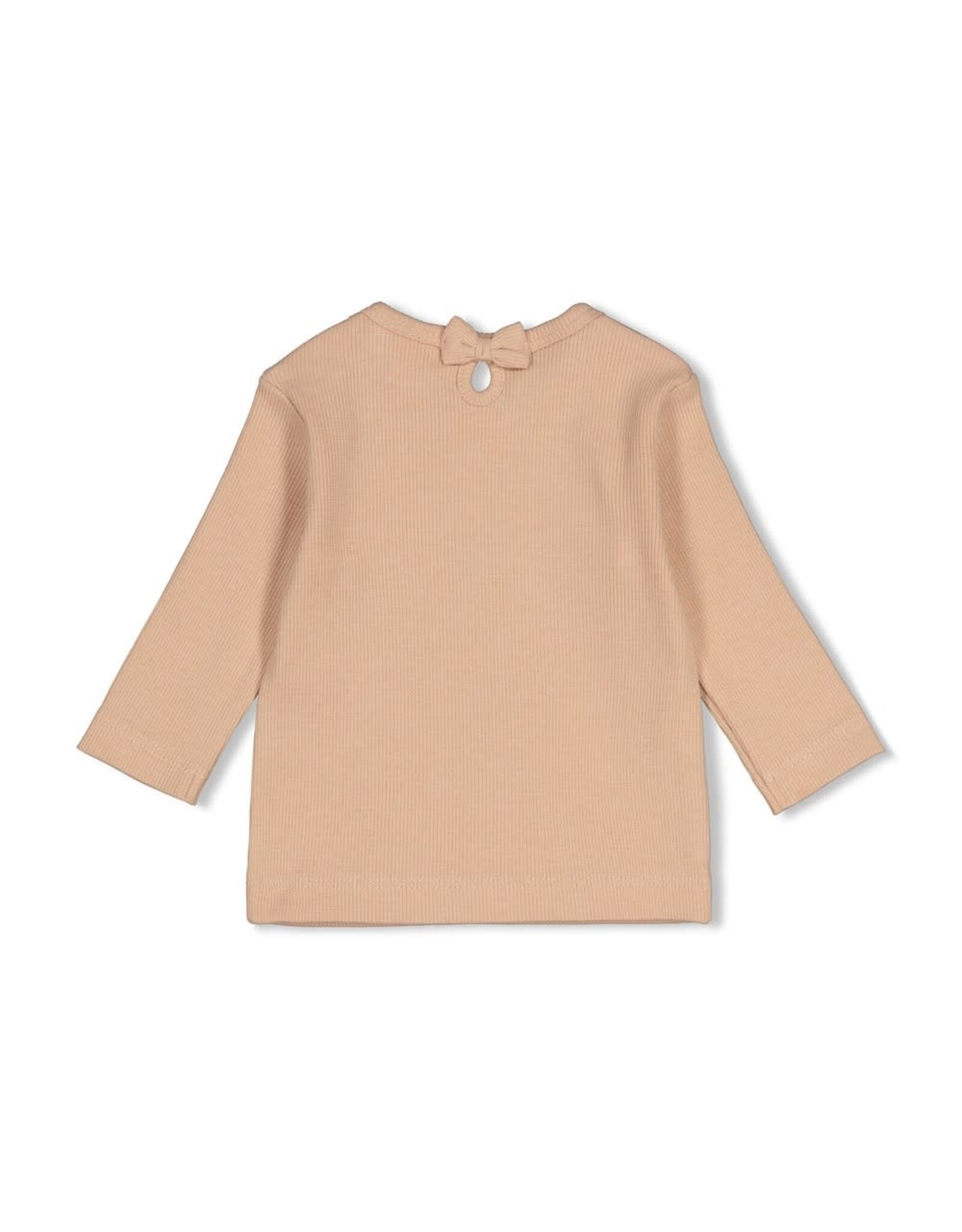 Feetje Longsleeve rib - Forest Garden Zand
