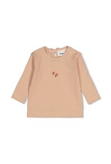Feetje Longsleeve rib - Forest Garden Zand