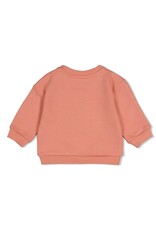 Feetje Sweater oversized - Forest Garden Roze