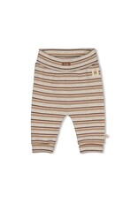 Feetje Broek rib met streep - Tiny Timber Tales Grijs melange