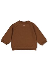 Feetje Sweater relaxed fit - Tiny Timber Tales Bruin
