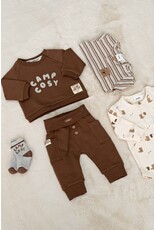 Feetje Sweater relaxed fit - Tiny Timber Tales Bruin