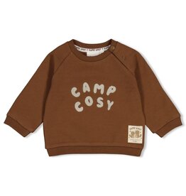 Feetje Sweater relaxed fit - Tiny Timber Tales Bruin