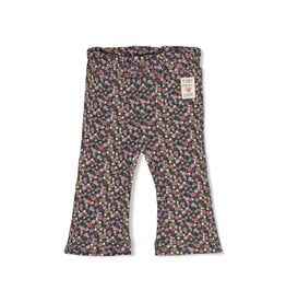Feetje Flare broek rib AOP - Afternoon Tea Groen