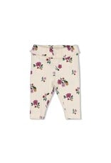 Feetje Legging rib AOP - Afternoon Tea Creme