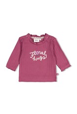 Feetje Longsleeve rib - Afternoon Tea Berry