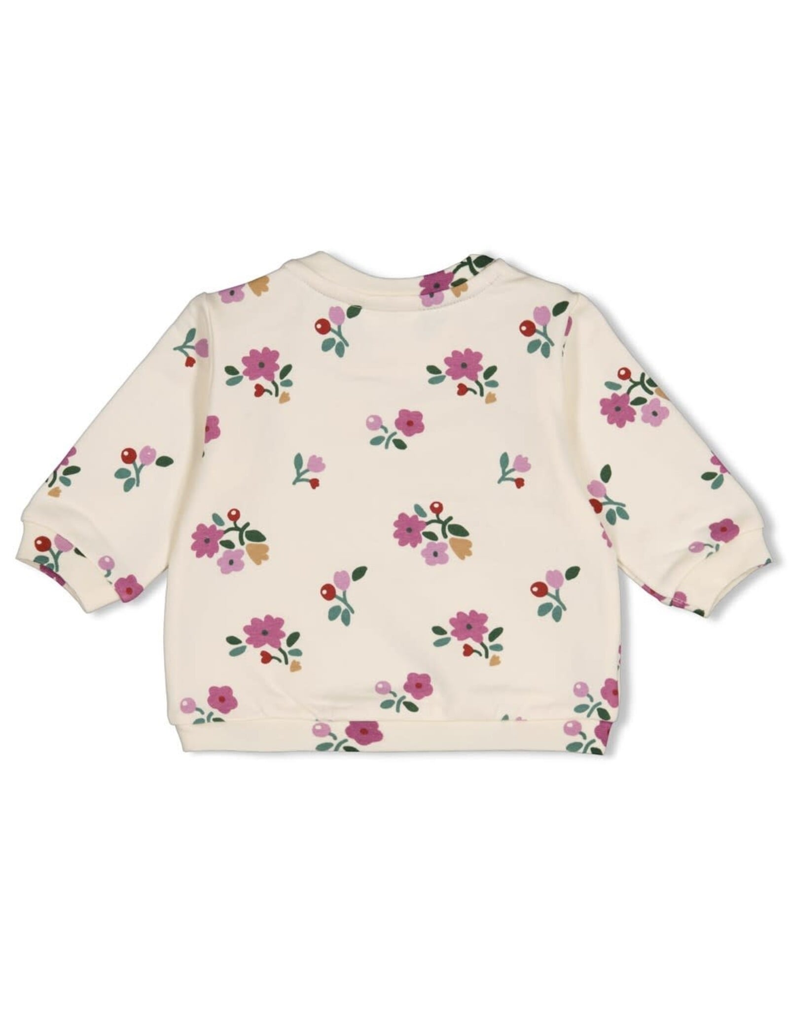 Feetje Sweater AOP - Afternoon Tea Creme