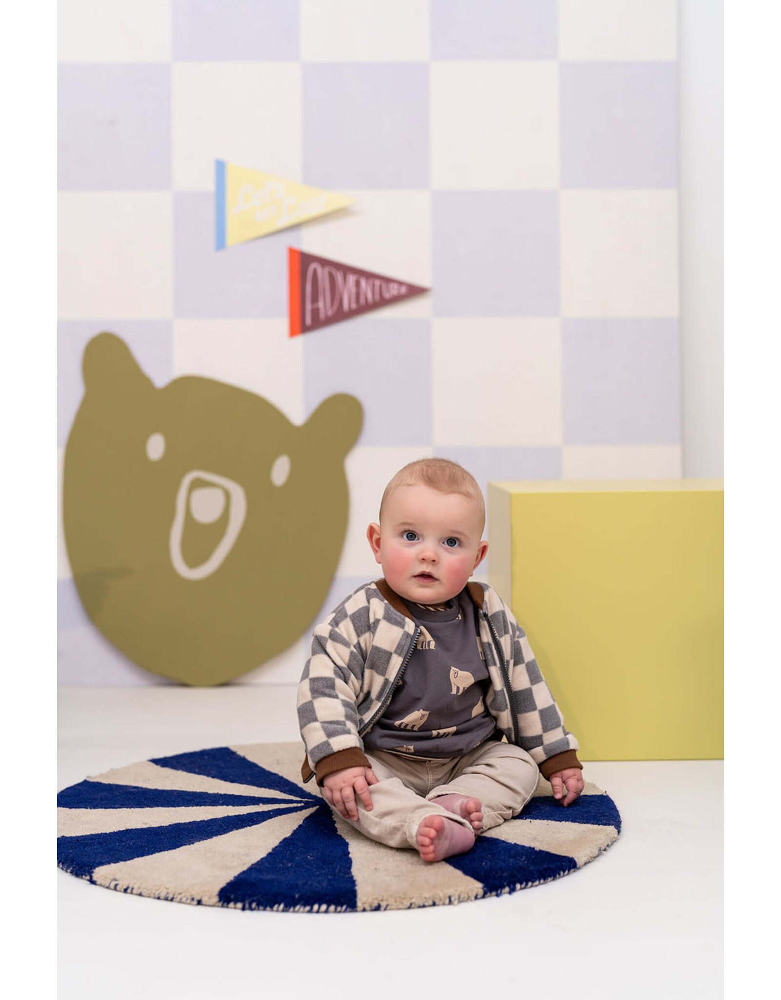BABYFACE baby boys cardigan Steel