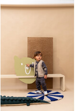 BABYFACE baby boys sleeveless cardigan Pebble