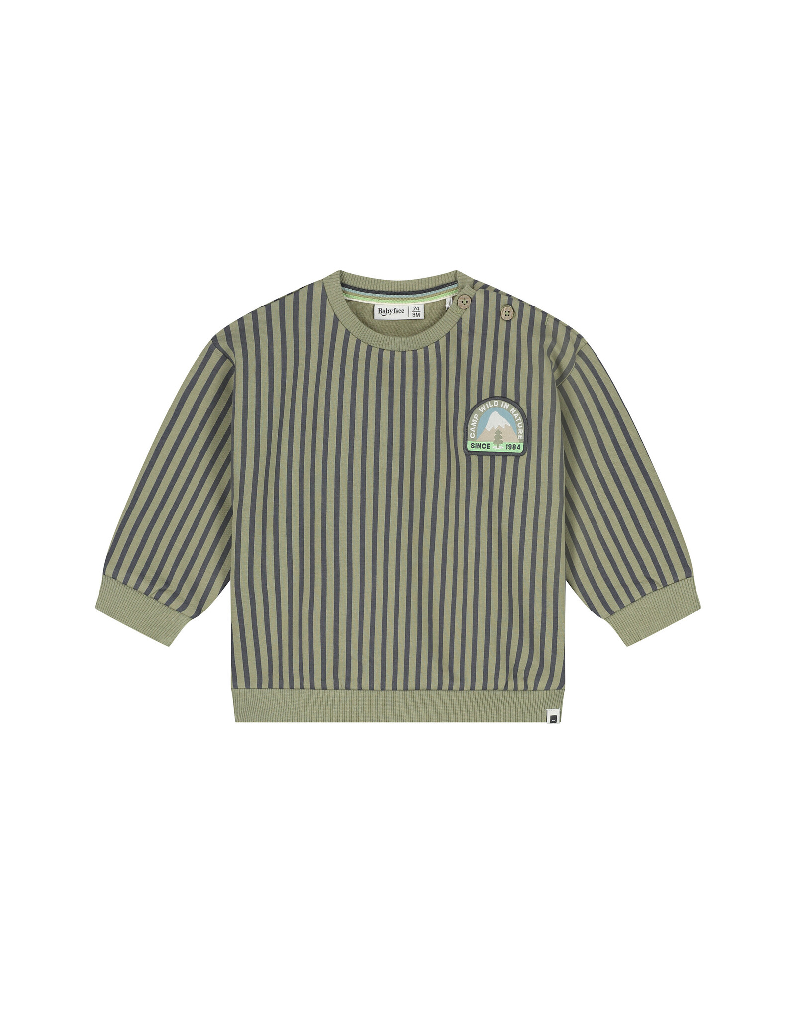 BABYFACE baby boys sweatshirt Army