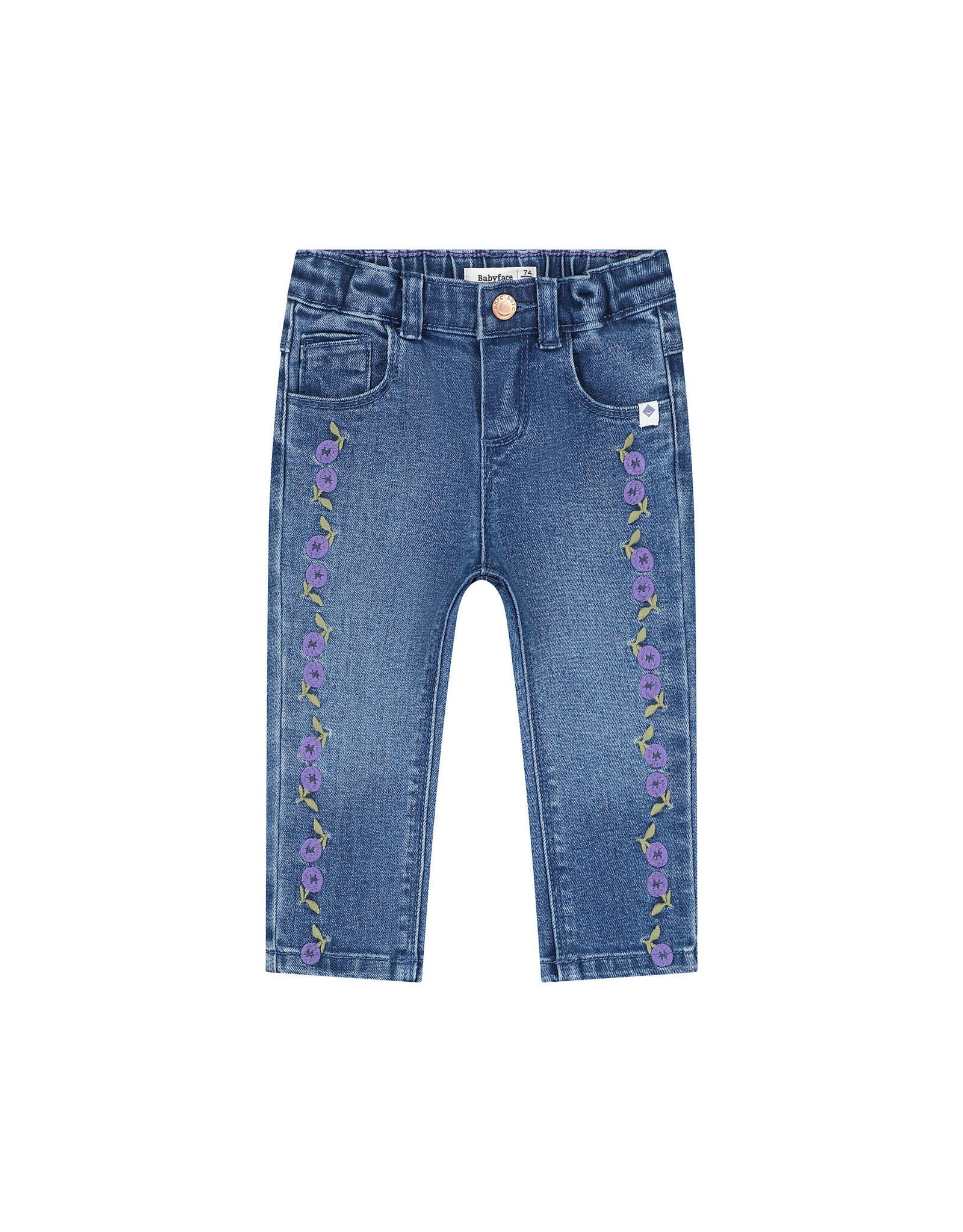 BABYFACE baby girls denim pants Medium blue denim W26