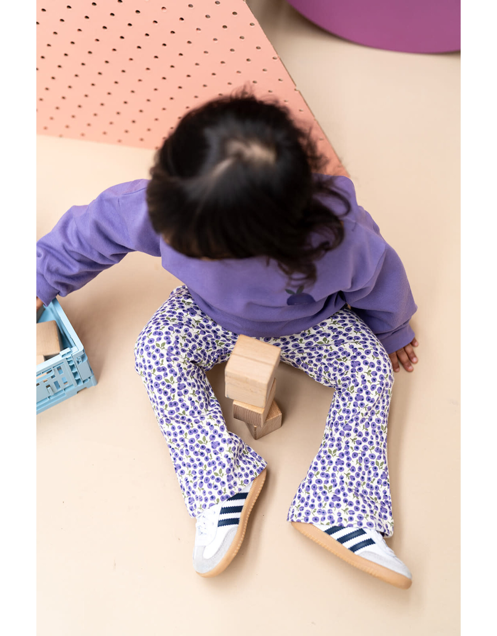 BABYFACE baby girls pants flared Cream