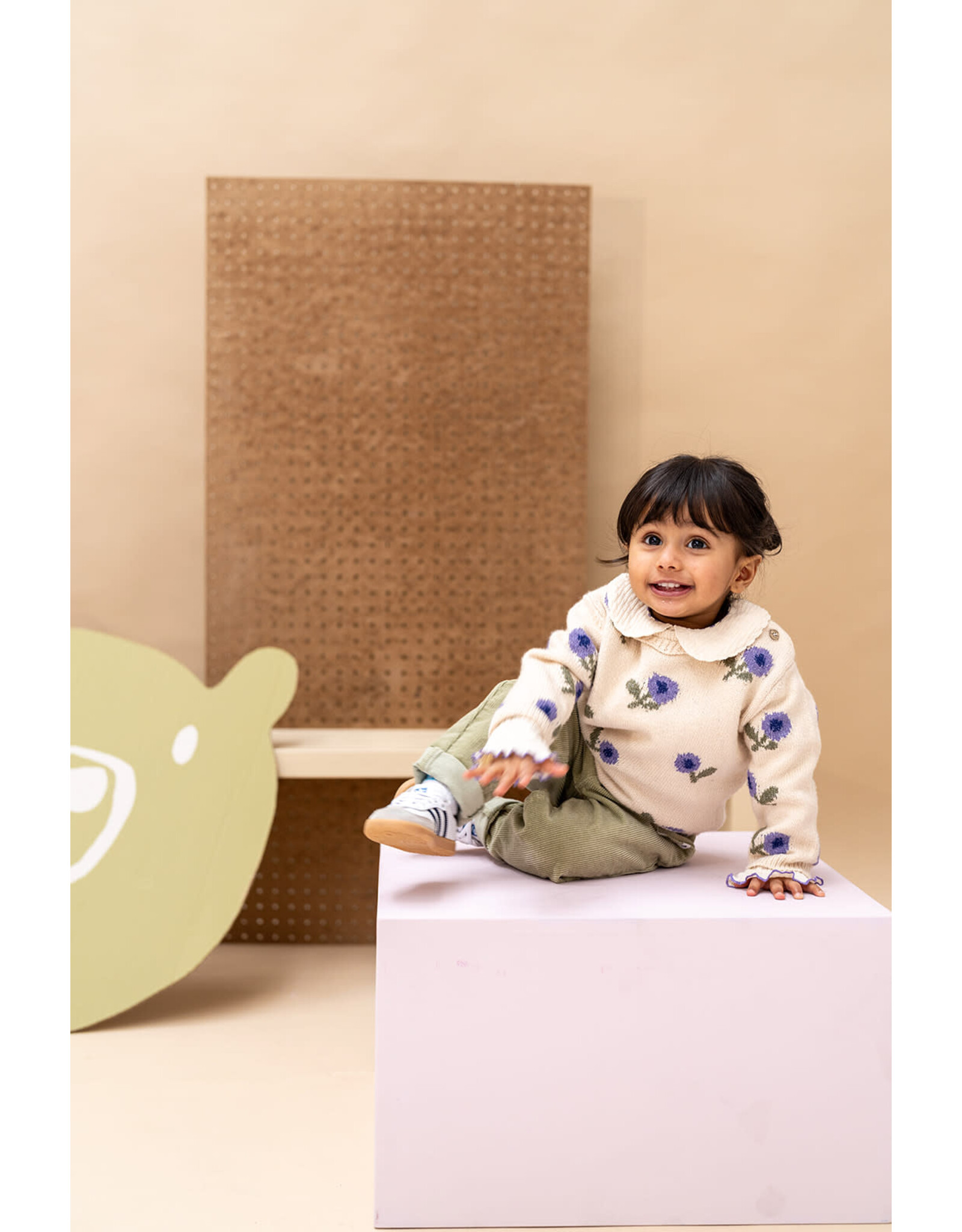 BABYFACE baby girls pullover Cream