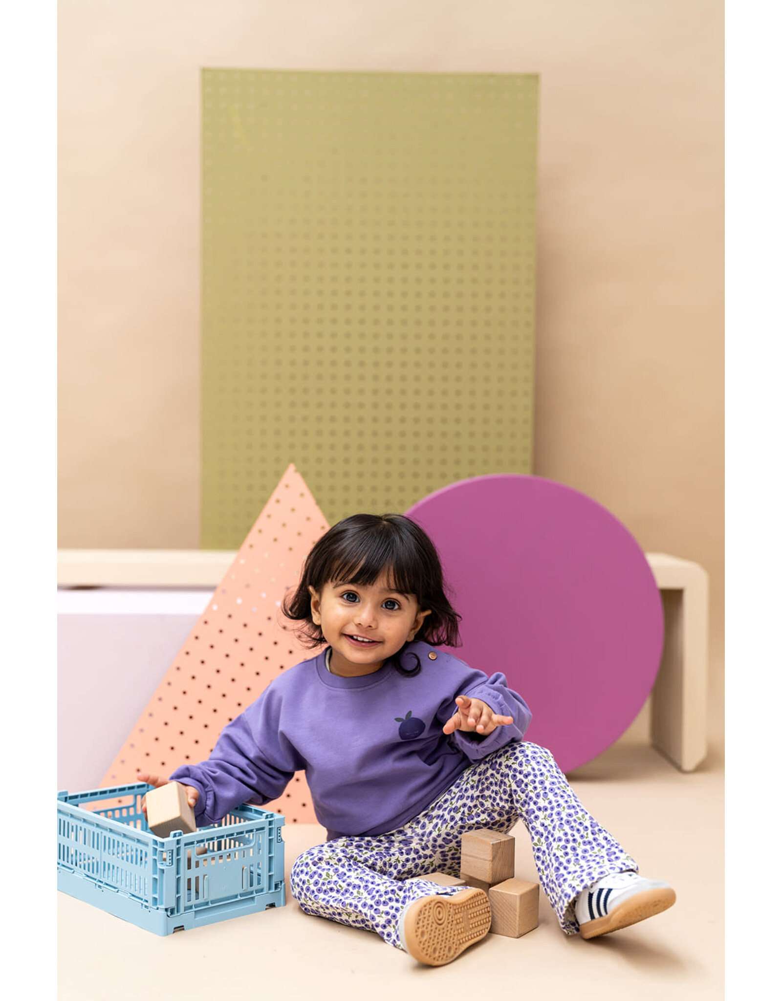 BABYFACE baby girls sweatshirt Faded Plum