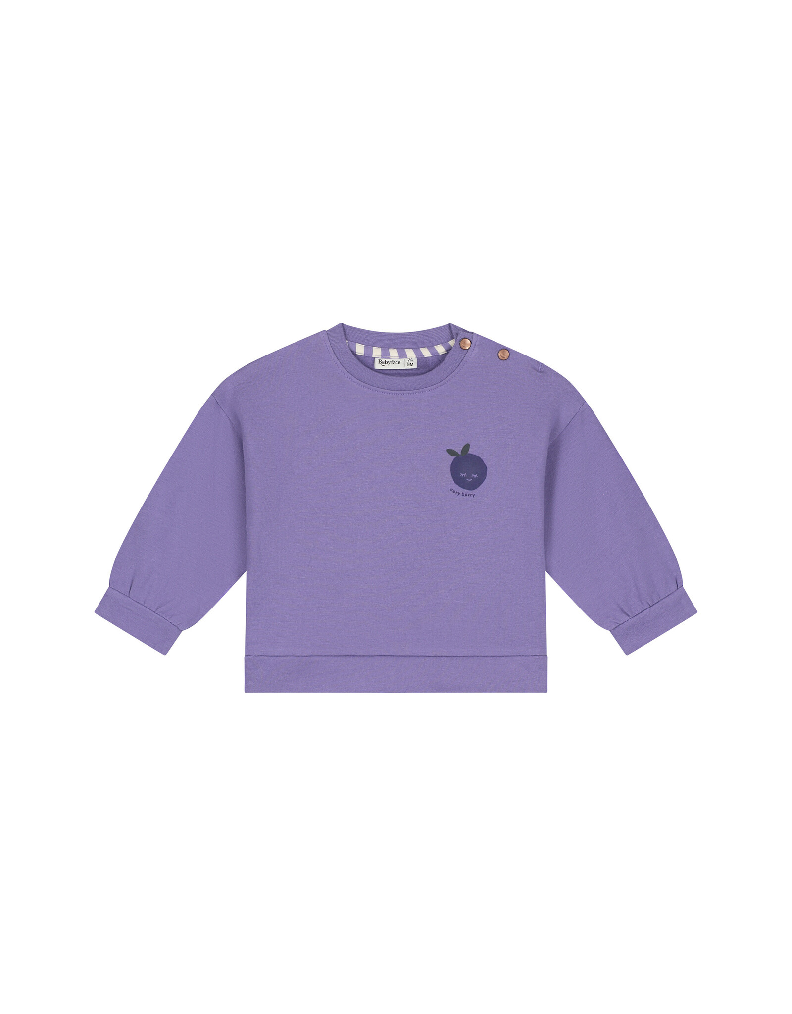 BABYFACE baby girls sweatshirt Faded Plum