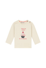 BABYFACE baby girls t-shirt long sleeve Cream