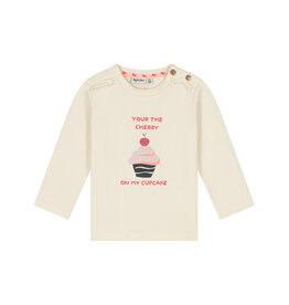 BABYFACE baby girls t-shirt long sleeve Cream