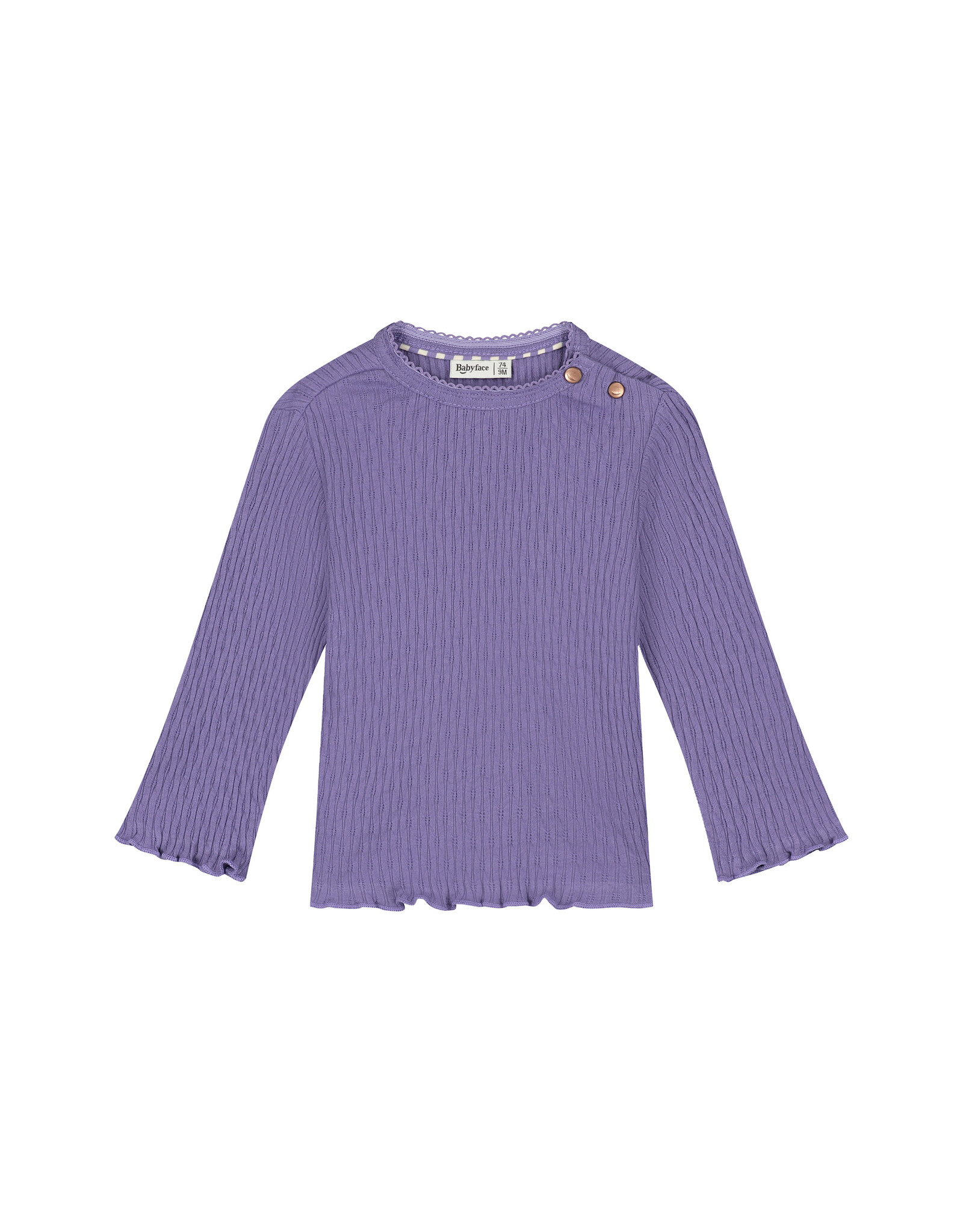 BABYFACE baby girls t-shirt long sleeve Faded Plum