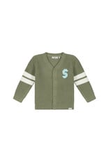 Stains & Stories boys cardigan Army