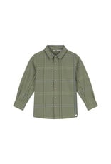 Stains & Stories boys shirt long sleeve Army