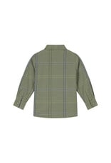 Stains & Stories boys shirt long sleeve Army