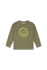 Stains & Stories boys sweatshirt Army