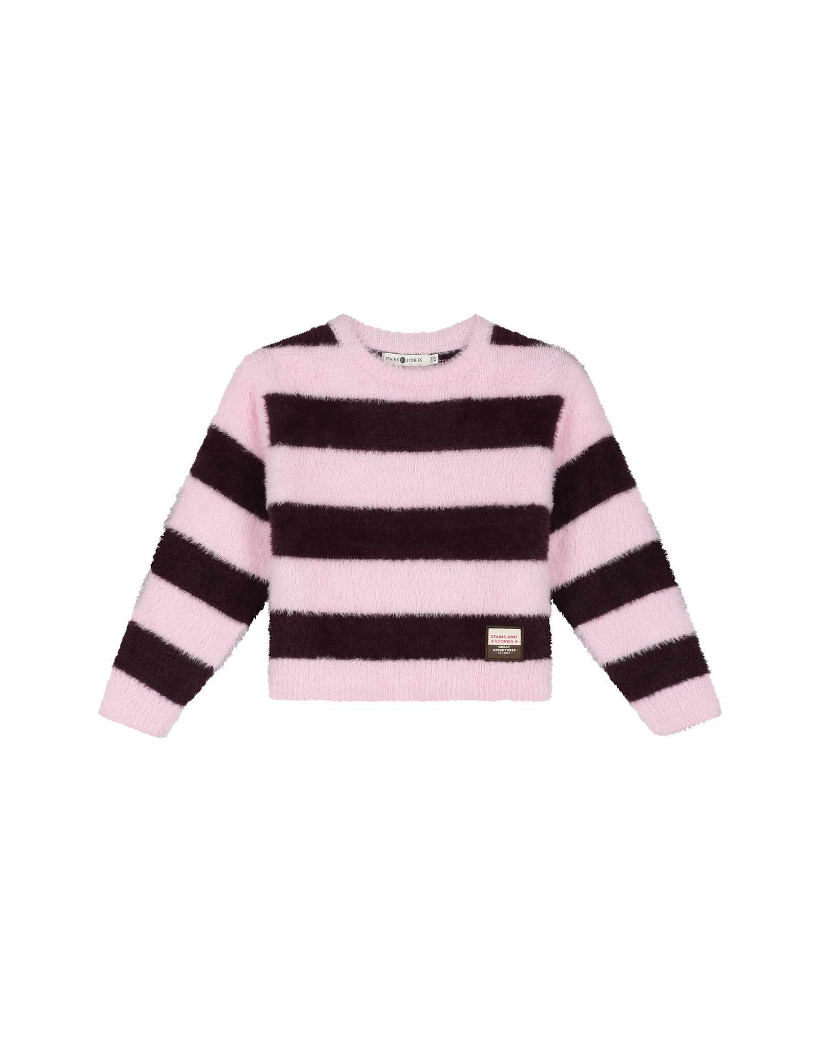 Stains & Stories girls pullover Wine Red