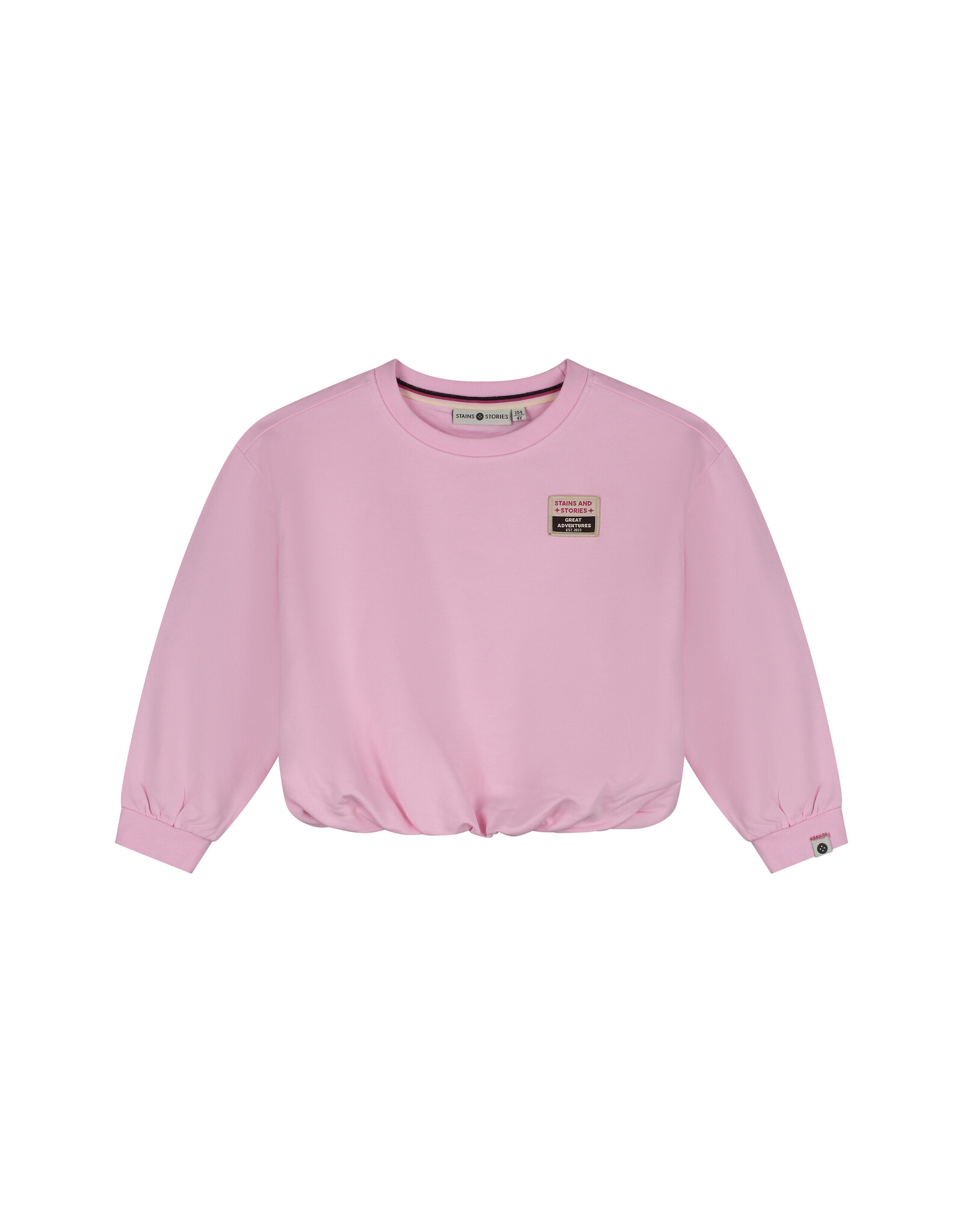 Stains & Stories girls sweatshirt  - Pink