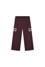Stains & Stories girls track pant Wine Red