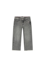 Stains & Stories girls wide leg pants Mid Grey Denim