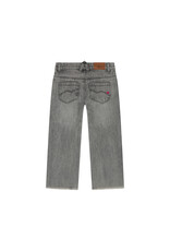 Stains & Stories girls wide leg pants Mid Grey Denim