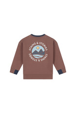 Stains & Stories boys sweat shirt Earth