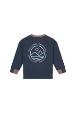 Stains & Stories boys sweat shirt Indigo