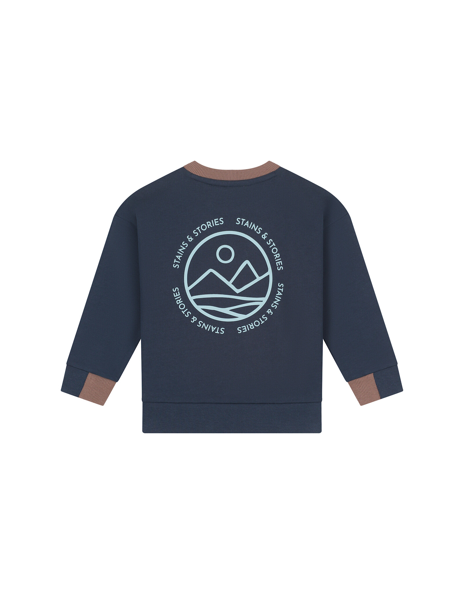 Stains & Stories boys sweat shirt Indigo