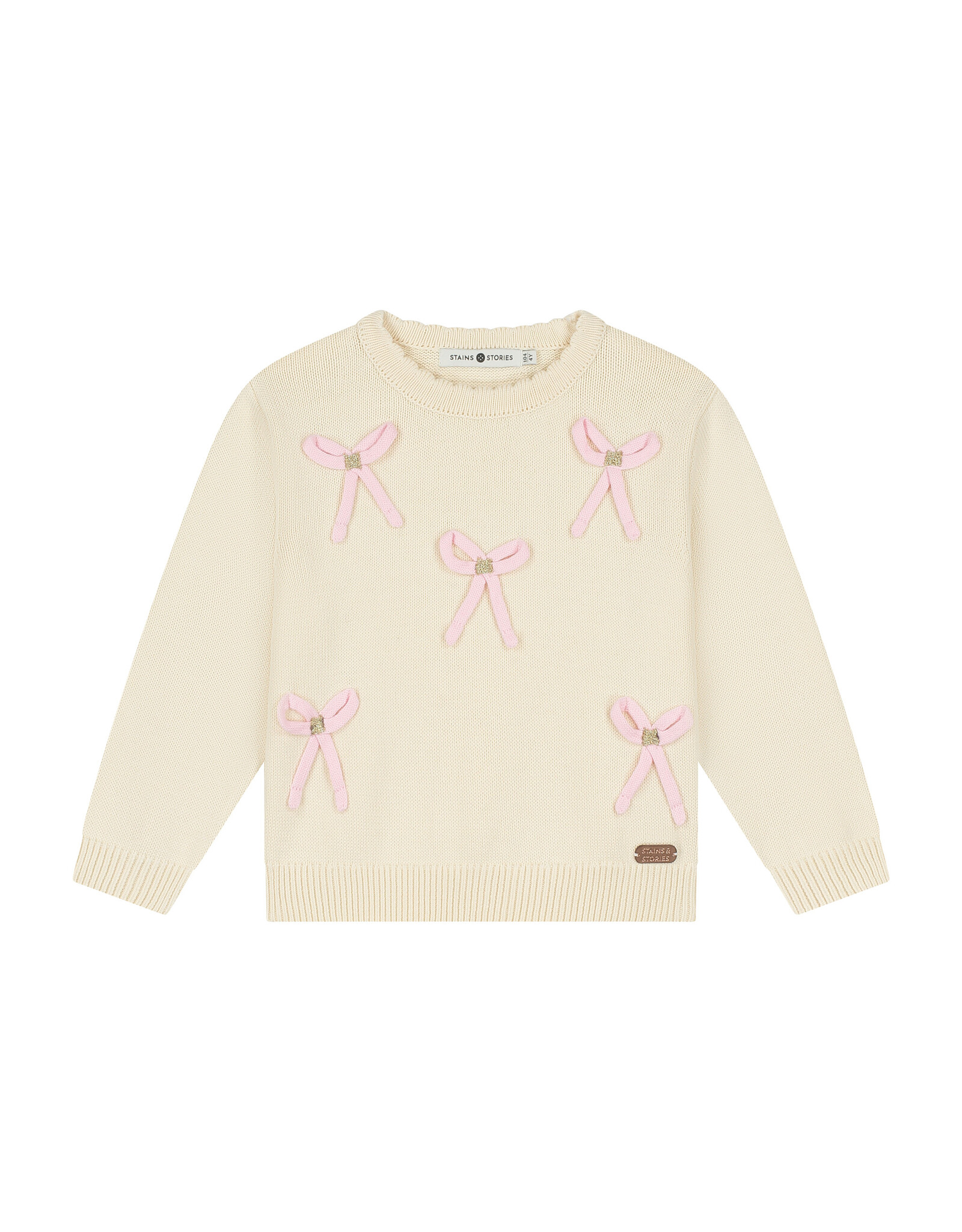Stains & Stories girls pullover - Cream