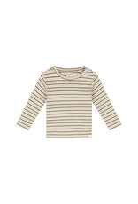 A Tiny Story baby t-shirt long sleeve Ivory W26