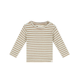 A Tiny Story baby t-shirt long sleeve Ivory W26