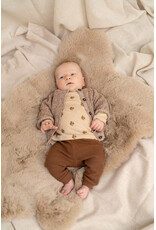 A Tiny Story baby t-shirt long sleeve Beige melange W26
