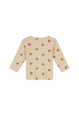 A Tiny Story baby t-shirt long sleeve Beige melange W26