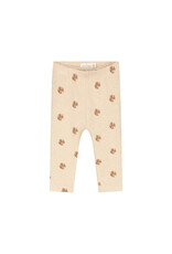 A Tiny Story baby pants Beige melange - W26