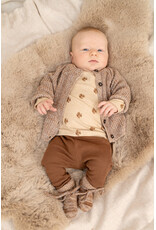 A Tiny Story baby slippers Ivory W26
