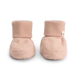 A Tiny Story baby slippers Old pink W26 G