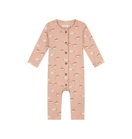 A Tiny Story baby suit Old pink W26 G