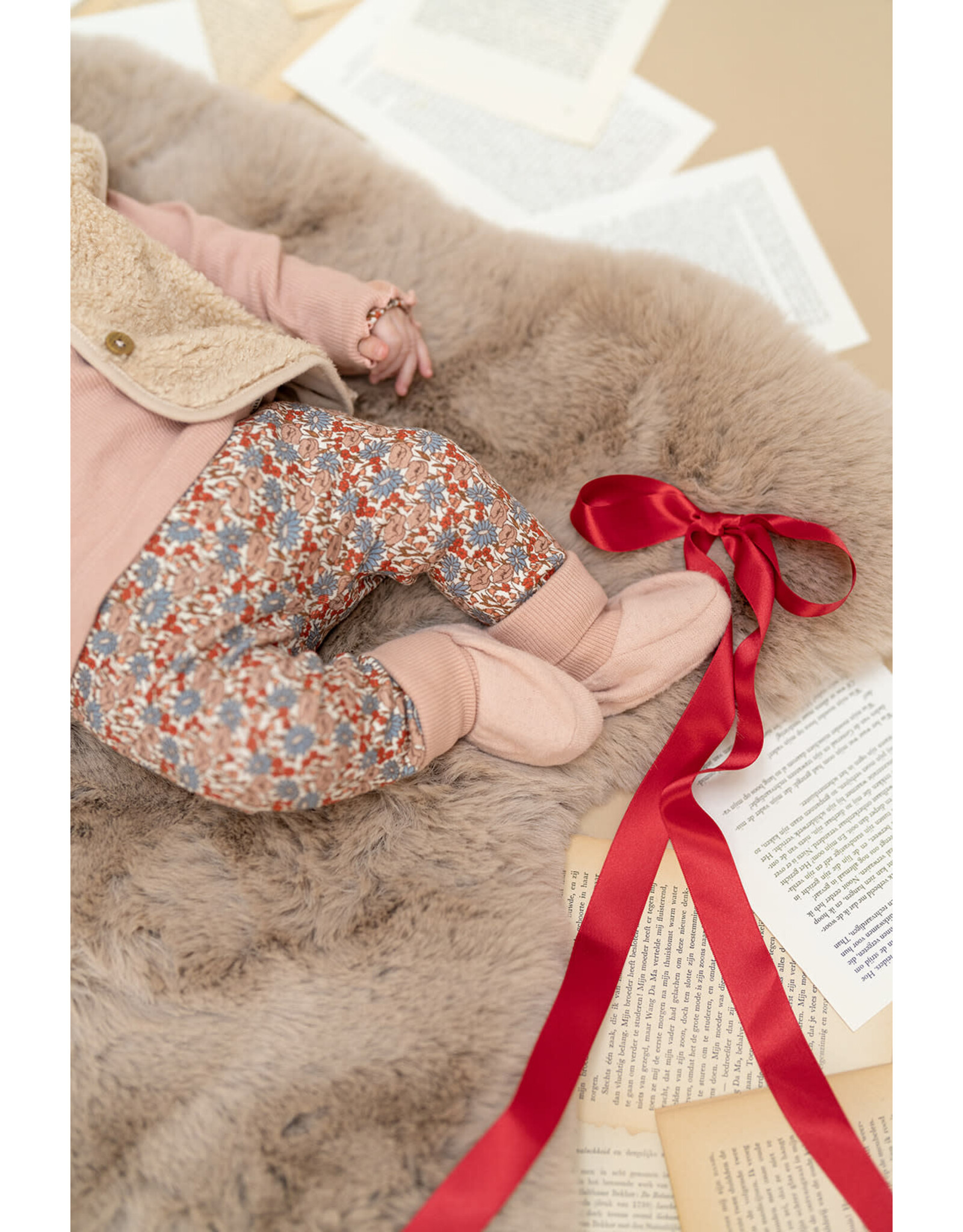 A Tiny Story baby pants Multicolour W26